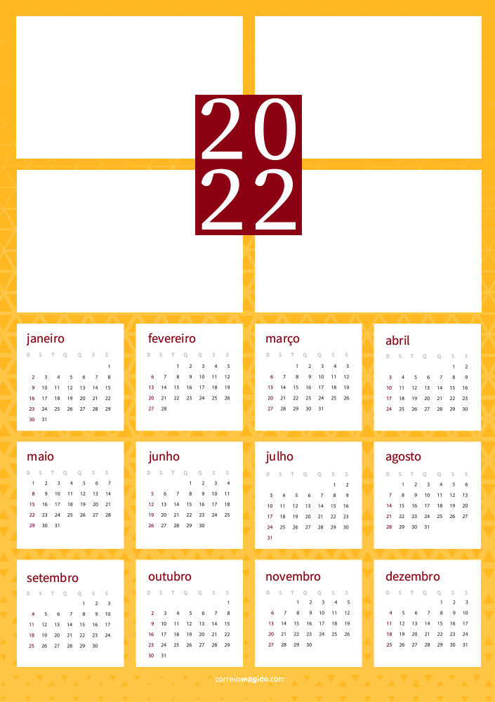 Cal Anual Calendario Anual Para Personalizar Con Tu Texto O Foto