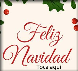 Tarjeta de Navidad. Feliz Navidad a la distancia, para compartir por