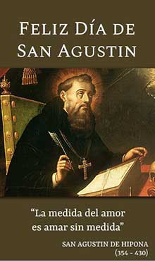 Feliz da de San Agustn