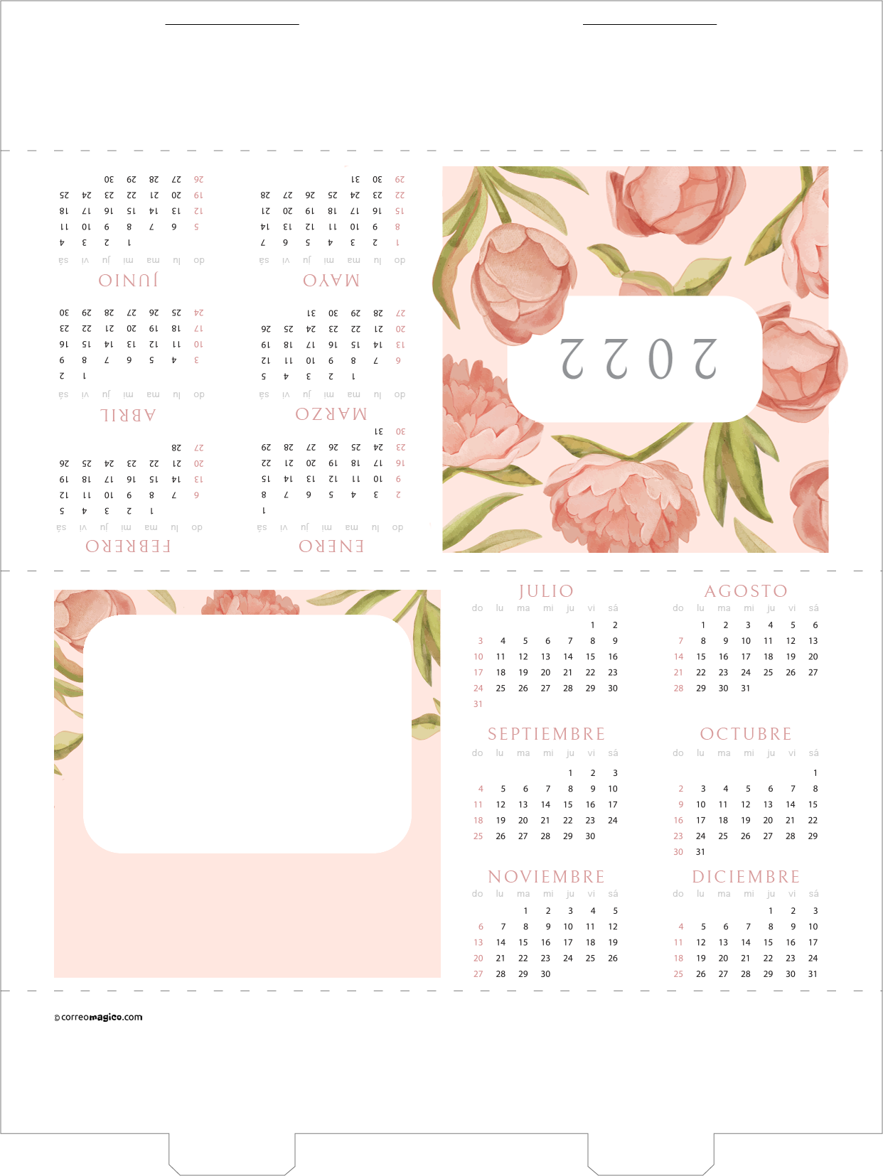 Calendario 2020 Para Personalizar E Imprimir O Compartir Calendario